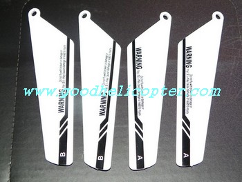 sh-6026-6026-1-6026i helicopter parts main blades (white color) - Click Image to Close